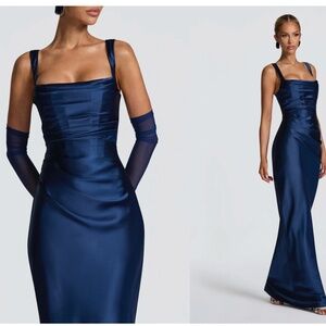 Calanthe Maxi Dress - Navy Babyboo